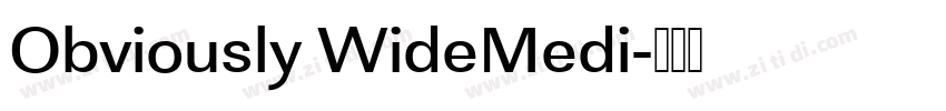 Obviously WideMedi字体转换